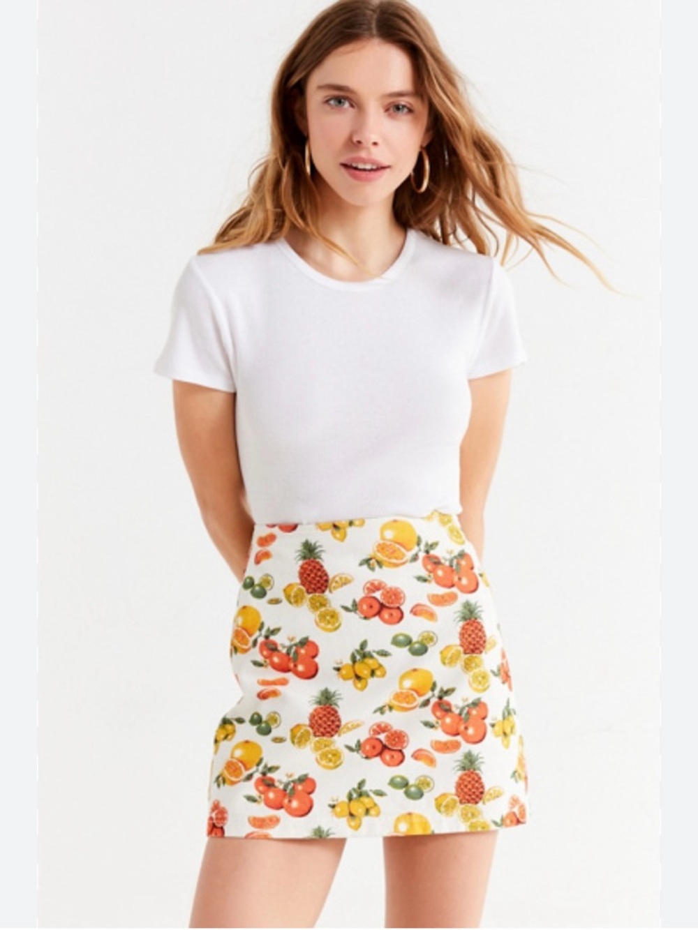Fruit Mini Skirt
